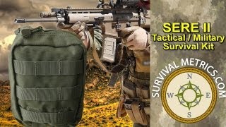 Escape and Evade SERE II Tactical Military Survival Kit