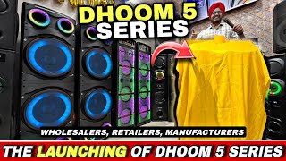 D-Tronics has officially launched the Powerful🔥 DHOOM 5 SERIES☠️ | dj trolley | double dj tower