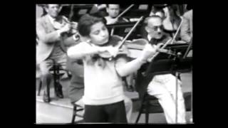 Ruggiero Ricci(13years old)plays Vieuxtemps  Concerto in A minor No.5, Op.37