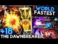 The Dawnbreaker +18 rank 1 speed | Lightsmith Prot Pally | TWW SEASON 1 M+