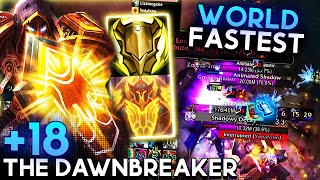 The Dawnbreaker +18 rank 1 speed | Lightsmith Prot Pally | TWW SEASON 1 M+