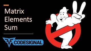 "Matrix Elements Sum" - Codesignal #8 - JAVA Solution