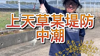 上天草某堤防　中潮#天草釣り #チヌ釣り