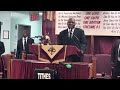 THE HOLY TEMPLE CHURCH, 57th Youth Conf. Sun. Morn. Bis. M. Samuels declaring the word.