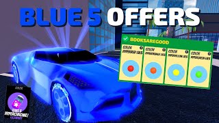 What People OFFER for a OG HyperBLUE LVL5 in 2023 (Roblox Jailbreak)