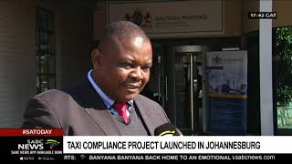 Gauteng's pilot project of vetting taxis for compliance: Jacob Mamabolo