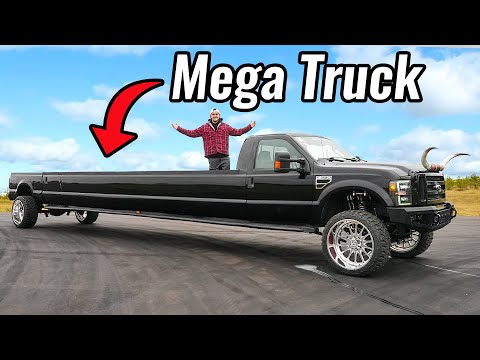 Minnesota Boys Turn Limo Into World S Longest Pickup Truck