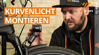 So montierst du dein BUMM Leval Kurvenlicht richtig! 🔧🚲🔦 How to Busch+Müller Kurvenlicht