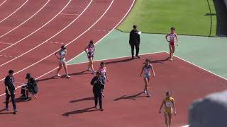 H30　関東高校新人　女子100m　予選1組