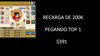 [DDTANK 337] RECARGA DE 200K E PEGANDO TOP 1 SERVIDOR NOVO S391