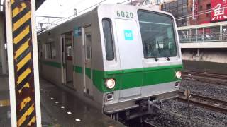 東京メトロ6000系 6020F 各駅停車 我孫子行き 北小金発車