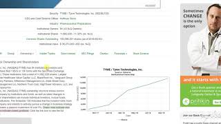 Here's why I bought TYME Friday! $TYME