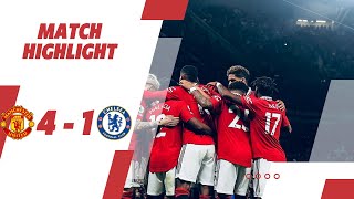 Manchester United VS Chelsea 4 - 1 Highlight Goals  - Premier League