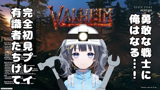 【Valheim】完全初見プレイ！有識者求む【可須水そら/新人Vtuber】