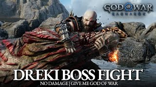 God of War Ragnarok - Dreki Boss Fight (No Damage / GMGOW)