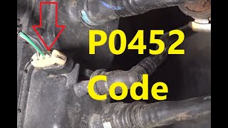 Causes and Fixes P0452 Code: Evaporative Control System Pressure Sensor Low Input