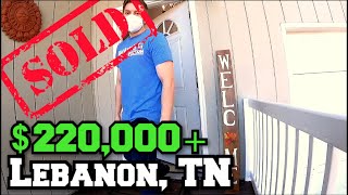 Selling a Home In Lebanon, TN (Full Process) | Real Life Real Estate Deal | Real Estate Agent