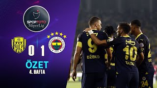 MKE Ankaragücü 0-1 Fenerbahçe Maç Özeti