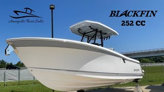 Walkthrough a 2023 Blackfin 252 CC