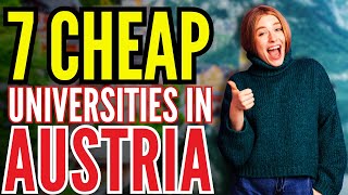 7 Cheap Universities in Austria for International Students - Study Abroad