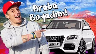 Yeni Arabamı Boyadım!