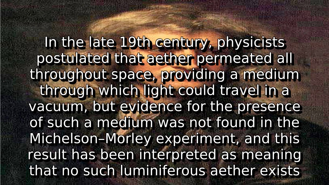 Learn About Aether Classical Element What Is Aether Youtube
