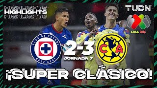 HIGHLIGHTS | Cruz Azul 2-3 América | AP2023-J7 | Liga Mx | TUDN