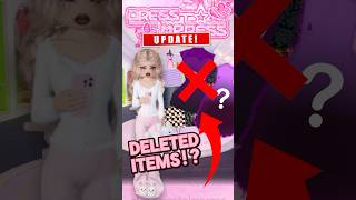 😱 They *DELETED* These ITEMS?! (50+ REMOVED) | Dress To Impress Valentines update #dresstoimpress