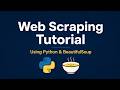 Web Scraping Tutorial Using Python | BeautifulSoup Tutorial 🔥 | Find Containers + Live Demo in 5 Min