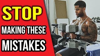 WORST Muscle Building Mistakes Beginners Make! (AND HOW TO FIX THEM!)