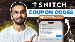 Snitch Coupon Code Today 2025 | Snitch Coupon Code First Order