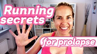 Top Five Running Tips for Prolapse