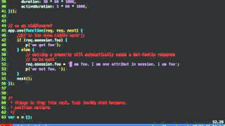 put express.js into node.js repl, play in the node shell