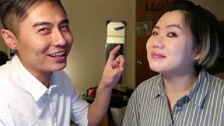 【超搞笑回忆】之男友给我化妆！Boyfriend Does My Makeup