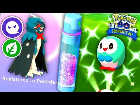 *DONT MISS THE FIRST COMMUNITY DAY OF 2024* New Shiny Decidueye in Pokemon GO