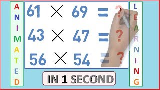 Multiply in 1 Second | Multiplication shortcuts Part-7 |  Shortcuts for multiplication