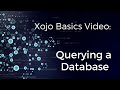 Querying a Database from Xojo