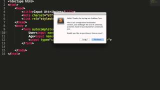 Control HTML5: Pattern