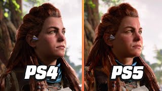 Horizon Forbidden West PS4 vs PS5 Graphics Comparison