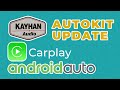 KAYHAN | How to Update AutoKit (Carplay / Android Auto) | 2020