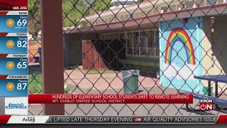 Hundreds of elementary students shift to remote learning