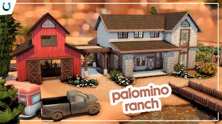 I Built an Orchard Ranch in Chestnut Ridge! | The Sims 4: Horse Ranch | CC Free