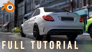 Blender Realistic car animation tutorial | Beginner