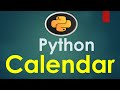 Python Calendar Module #33