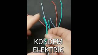 elektrik nasıl bağlanır kablo bağlantısı  örnektir