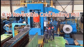 6 Hi Reversible Cold Rolling Mill in Production