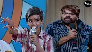 பட்டாசாக வெடித்த சிறுவனின் பேச்சைக்கேட்டு அசந்த TR!😃 #DiwaliSpeech #TR #TamilArangam #Speech #Girls