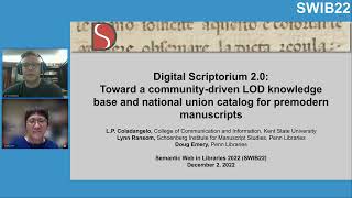 Digital Scriptorium 2.0: a LOD knowledge base and national union catalog for premodern manuscripts