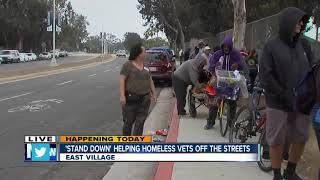 Annual "Stand Down" event for homeless vets begins
