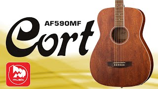 [Eng Sub] CORT AF590MF-OP electro-acoustic guitar